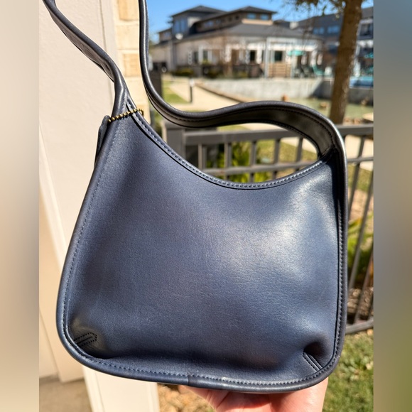 Coach Handbags - Vintage Coach Ergo Mini Zip 9020 in Blue